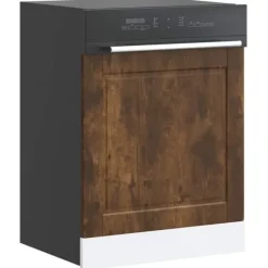 Frontpanel til opvaskemaskine - Låge i Sonoma-eg | Størrelse: 60x1,5x67 cm Sale