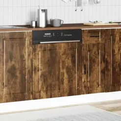 Frontpanel til opvaskemaskine - Låge i Sonoma-eg | Størrelse: 60x1,5x67 cm Sale