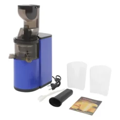 Juicepresser - Nyd Friskpresset Juice Derhjemme>Frugtpresser, 800W Effekt, Nem Rengøring,Blå