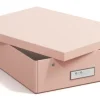 Förvaringslåda Kleo A4 Dusty Pink Bigso Box of Sweden Clearance