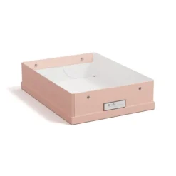 Förvaringslåda Kleo A4 Dusty Pink Bigso Box of Sweden Clearance