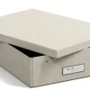 Förvaringslåda Kleo A4 Linen Bigso Box of Sweden Sale