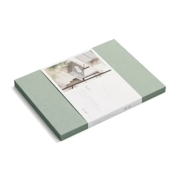 Förvaringslåda Kleo A4 Soft Teal Bigso Box of Sweden Hot