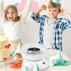 Fuleadture Candy Machine Hvid – perfekt til børn, fester og fester, nem at håndtere Discount