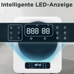 Fuleadture vægmonterbar affugter og tørretumbler 3 kg (faktisk 4 kg) 850W med 6 programmer og funktioner Clearance
