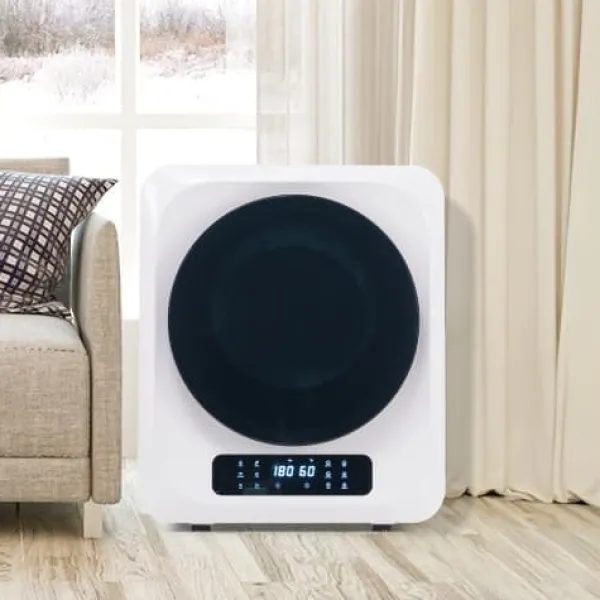 Fuleadture vægmonterbar affugter og tørretumbler 3 kg (faktisk 4 kg) 850W med 6 programmer og funktioner Clearance