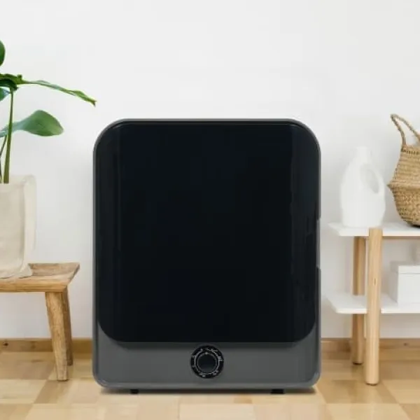 Tørretumblere>Fuleadture vægmonterbar tørretumbler 3 kg (faktisk 4,5 kg) 830W med filter og 5 programmer rustfrit stål