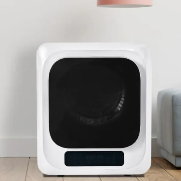 Tørretumblere>Fuleadture vægmonterbar tørretumbler 3 kg (faktisk 4 kg) 850W med 6 programmer og multifunktioner