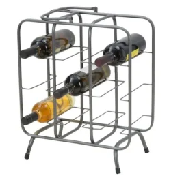 FURNLUX FLASKEHOLDER FIRKANTET GRÅ 40CM Online