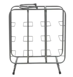 FURNLUX FLASKEHOLDER FIRKANTET GRÅ 40CM Online
