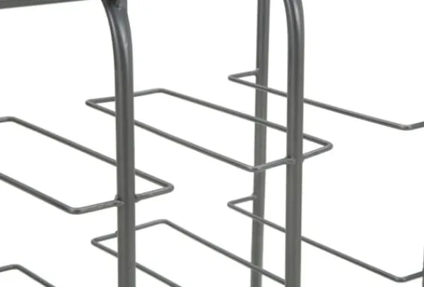 FURNLUX FLASKEHOLDER FIRKANTET GRÅ 40CM Online