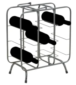 FURNLUX FLASKEHOLDER FIRKANTET GRÅ 40CM Online
