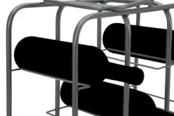 FURNLUX FLASKEHOLDER FIRKANTET GRÅ 40CM Online