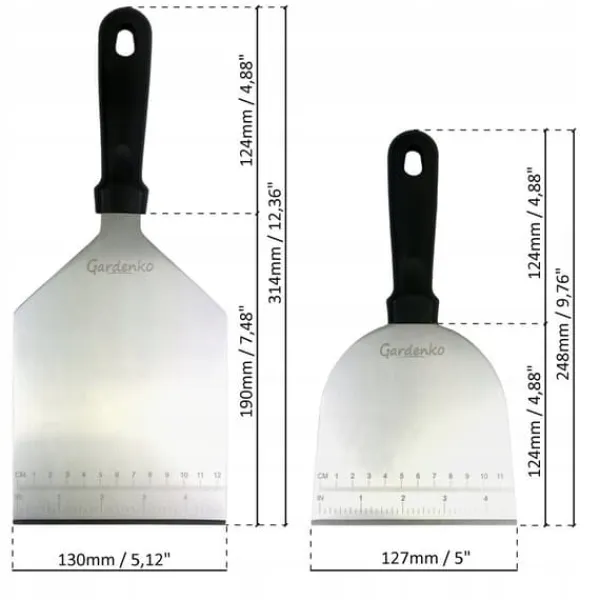 Stegepaletter>Gardenko Burgerspade - 2 stk.