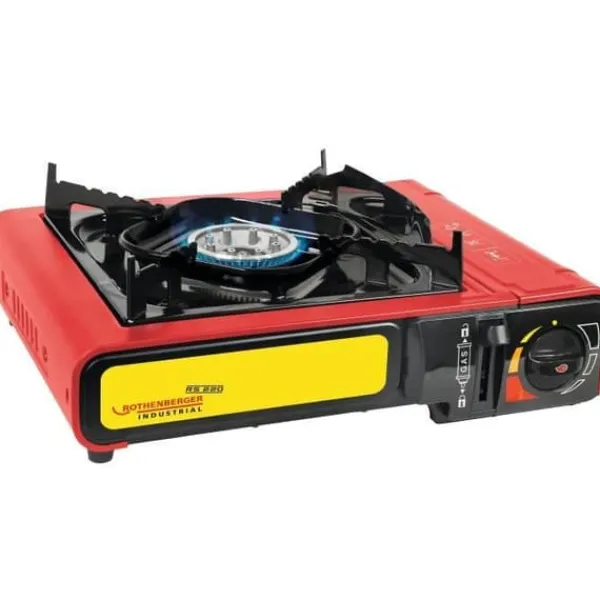 Gasspis - ROTHENBERGER - GOURMET RS 220 - 2000 W - Röd och svart Online