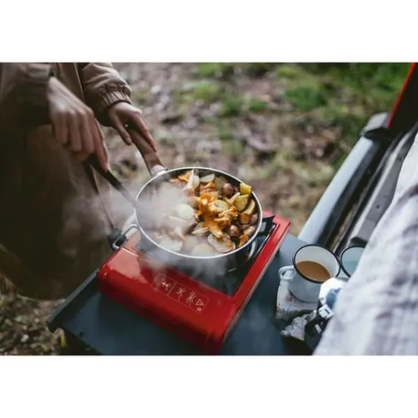 Gasspis - ROTHENBERGER - GOURMET RS 220 - 2000 W - Röd och svart Online