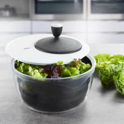 GEFU Rotare salatslynge Sort, Hvid Håndsving/håndtag New