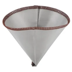 Genanvendeligt kaffefilter kegleform Finfiltrering 304 rustfrit stål, papirløst mesh-kaffefilter S til 1 til 2 kopper Discount