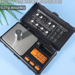 Genopladelig digital lommevægt 200 g/0,01 g Best