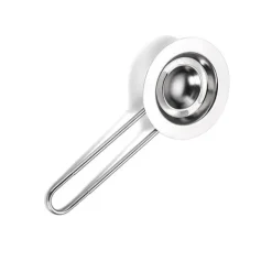 Æggeblommeseparator i rustfrit stål med justerbart håndtag Telescopic Outlet