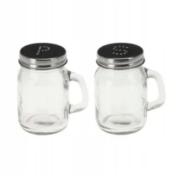 Salt- & Peberstrøere>Glas salt- og peberbøsse