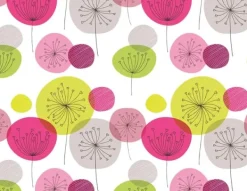 Bordskånere>GLAS SKÆREBRÆT 52x40 BLOMSTER