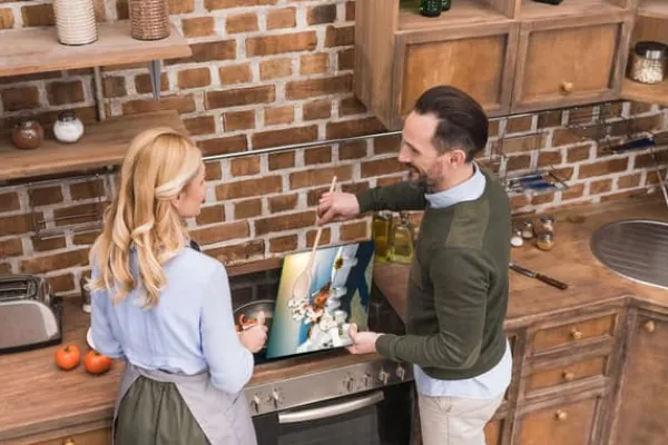 GLAS SKÆREBRÆT 52x40 LANDSKAB Discount
