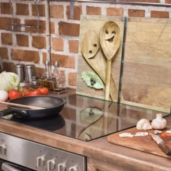 GLAS SKÆREBRÆT 2x 30x52 KØKKEN Outlet