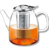 Kaffe- & Tekander>Glas tekande med metal teinfuser 1,45 l