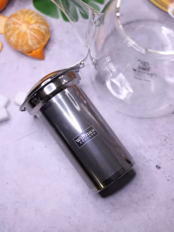 Kaffe- & Tekander>Glas tekande med metal teinfuser 1,45 l
