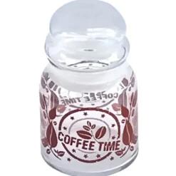 GLASBEHOLDER 290ML TIL KAFFE HERMETISK KRUKKE MED LÅG TIL KRYDDER Outlet