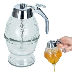 Honningkrukker>GLASDISPENSER TIL ORIONSIRUPHONING