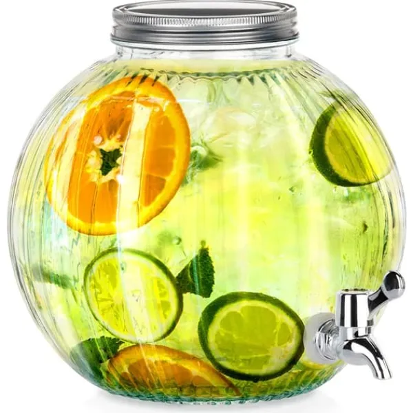 Glasdrikdispenser med hane 5,5 l Discount