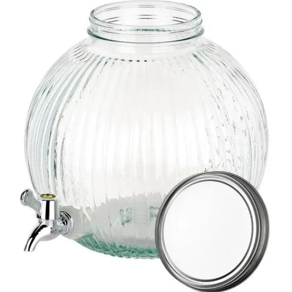 Glasdrikdispenser med hane 5,5 l Discount