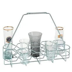 Glasholder, Glasstativ, Glas stativ til 10 glas