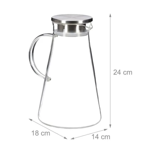 Karafler>Glaskande, 24x14x18 cm, Transparent