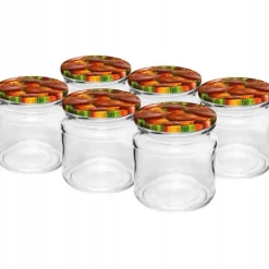 Glaskrukke med låg TO fi66 212ml - 6 stk. Sale