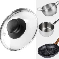 Glaslåg 12 cm