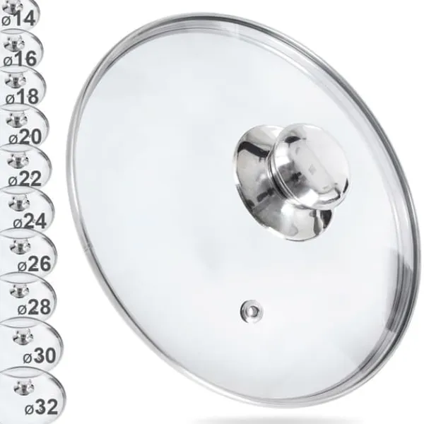 Glaslåg 24 cm Clearance
