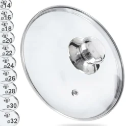 Glaslåg 20 cm
