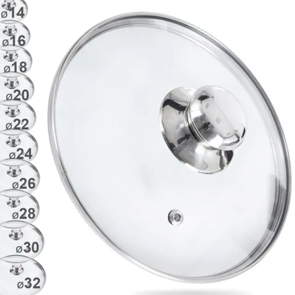 Glaslåg 20 cm