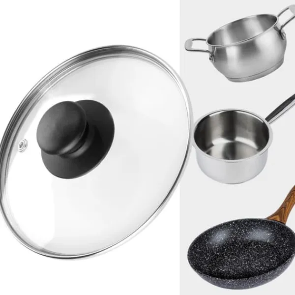 Glaslåg 16 cm