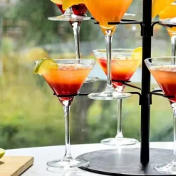 Glasstativ til bar/restaurant som gaveophæng til bryllup Online