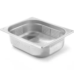 Dørslag & Sier>GN 1/2 Kitchen Line beholder, perforeret, højde 100 mm - Hendi 807330