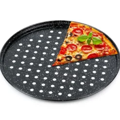 Granitform, perforeret bageplade til pizzabagning, 28 cm New