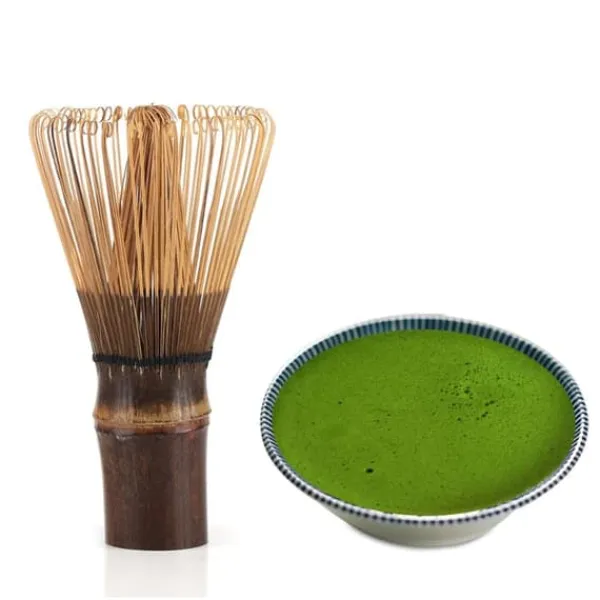 80-grenet naturlig bambus Chasen Matcha piskeris grøn te pulver børsteværktøj