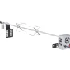 Grill Rotisserisæt, 81,3x99,1 cm, Rustfrit Stål, Elektrisk Motor Discount