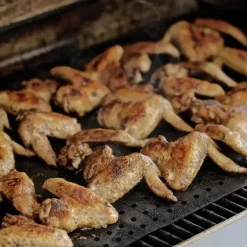 Grillmåtte med huller non-stick Sort 5-pak Best