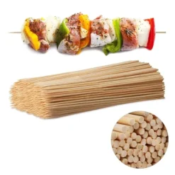 Grillspyd, Bambus, 30x0,4 cm, Natur Outlet
