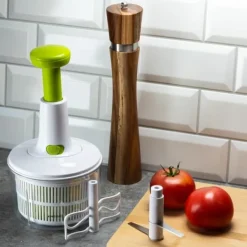 Mixere & Blendere>Grøntsagshakker og spinner Ø15x23cm KINGHOFF KH-1172